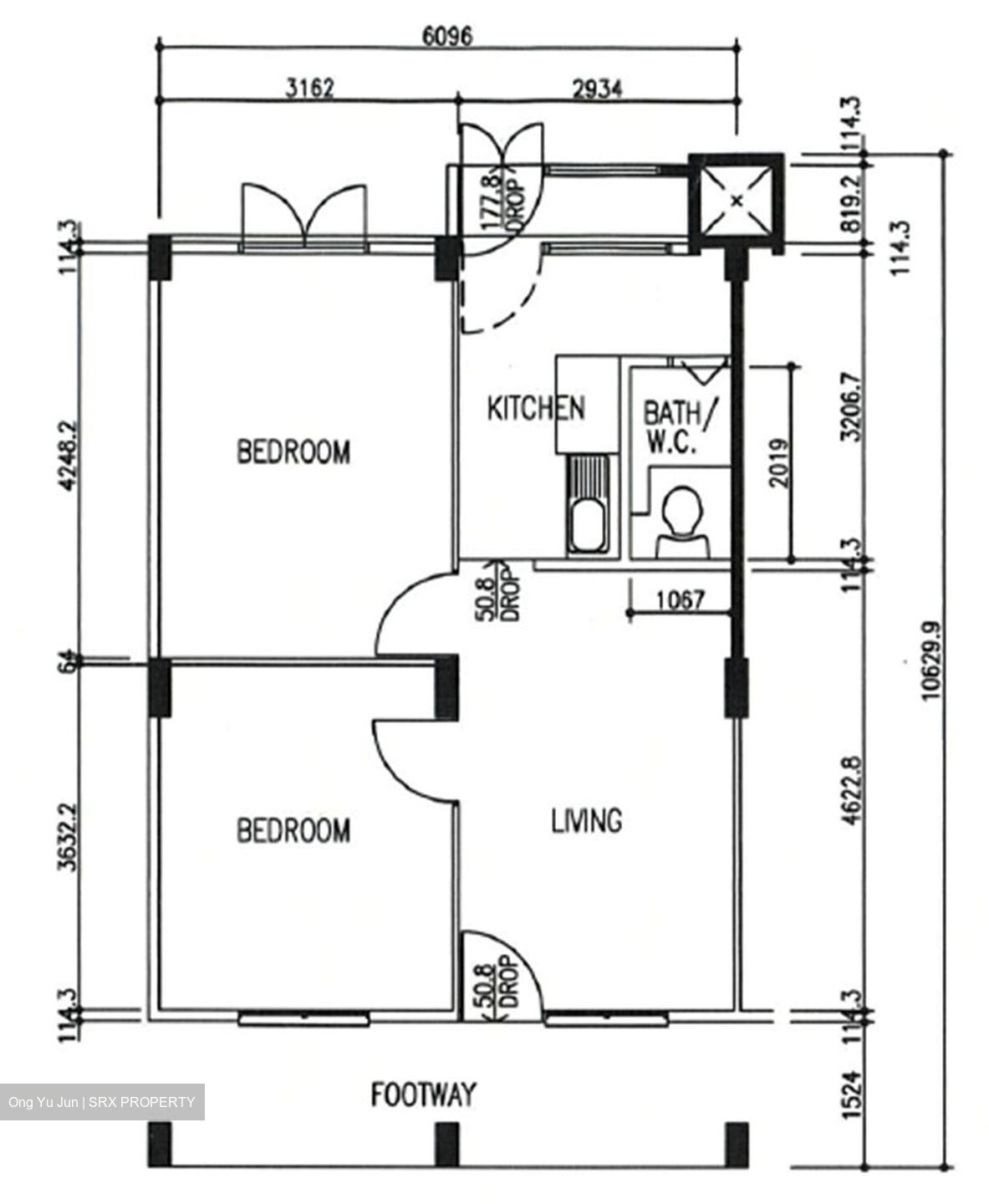 Blk 45 Macpherson Garden (Geylang), HDB 3 Rooms #622163811
